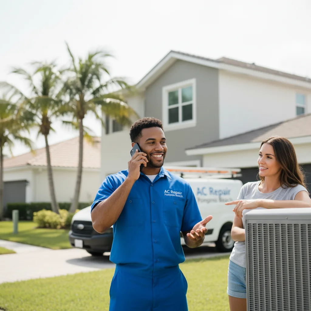 AC Repair Pompano Beach customer support in Medinah